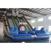 pirate inflatable slide hire